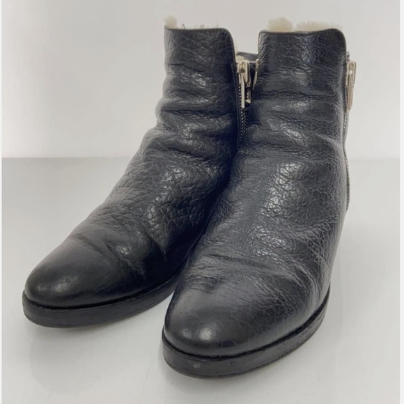 3.1 Phillip Lim Lamb Leather Ankle Boots - Picture 1 of 7